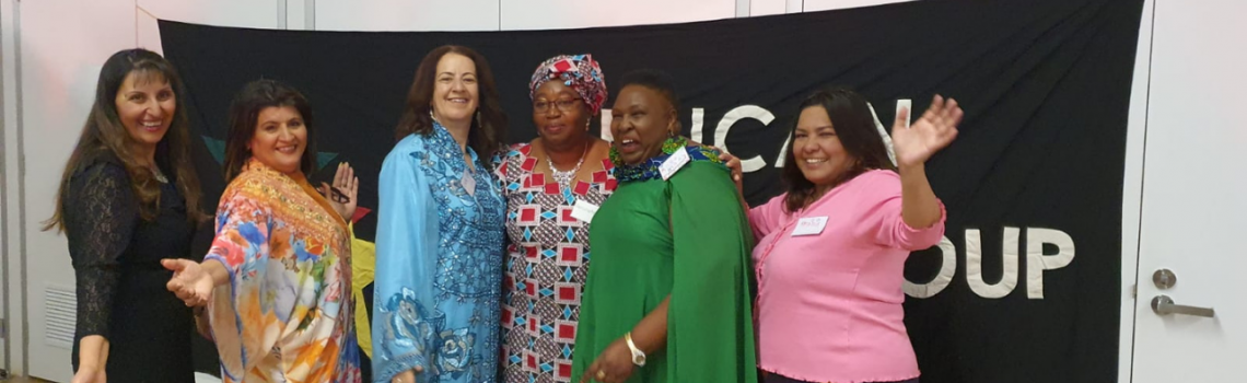 Rosmary Kariuki (2nd from R) with participants at the cultural exchange reunion, Sydney, May 2021
Pic provided by Tanya Fox