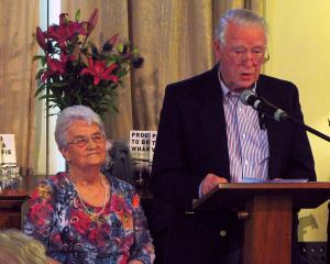 Jim and Tui Beggs at Armagh - 2014
