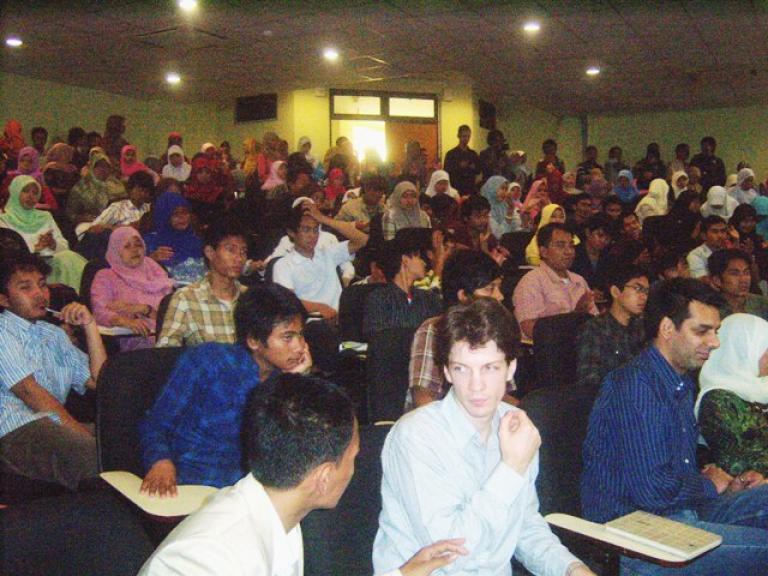 Audience at UIN (State Islamic University) Jakarta, March 10, 2010